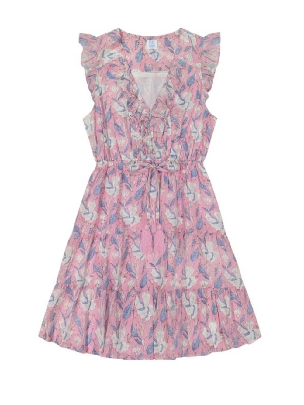 Mer St. Barth Giselle Mini Dress in Blossom size M